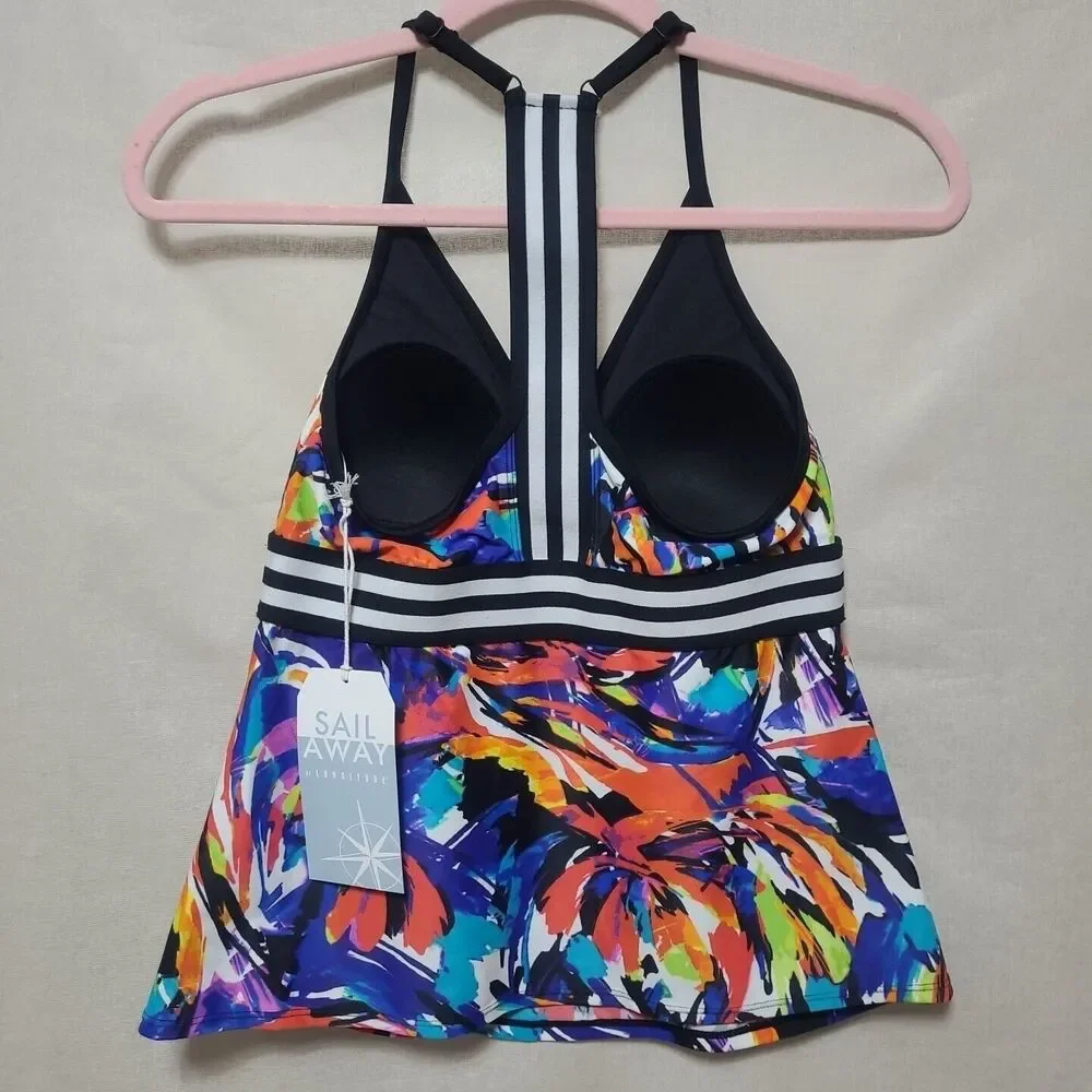 Sail Away by Longitude tankini swim